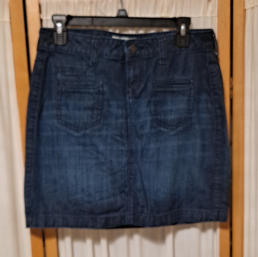 Old Navy blue cotton skirt , 2
